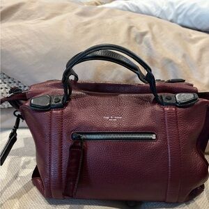 Rag & Bone Burgundy Leather Satchel